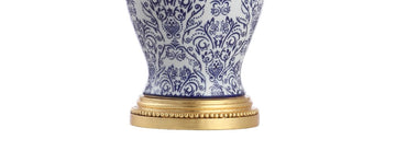 Xia 21" Ceramic/Iron Classic Modern LED Table Lamp - JONATHAN Y
